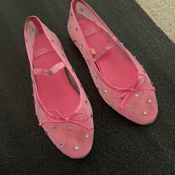 Jeffery Campbell Mary Jane Rhinestones in pink - Picture 5 of 7